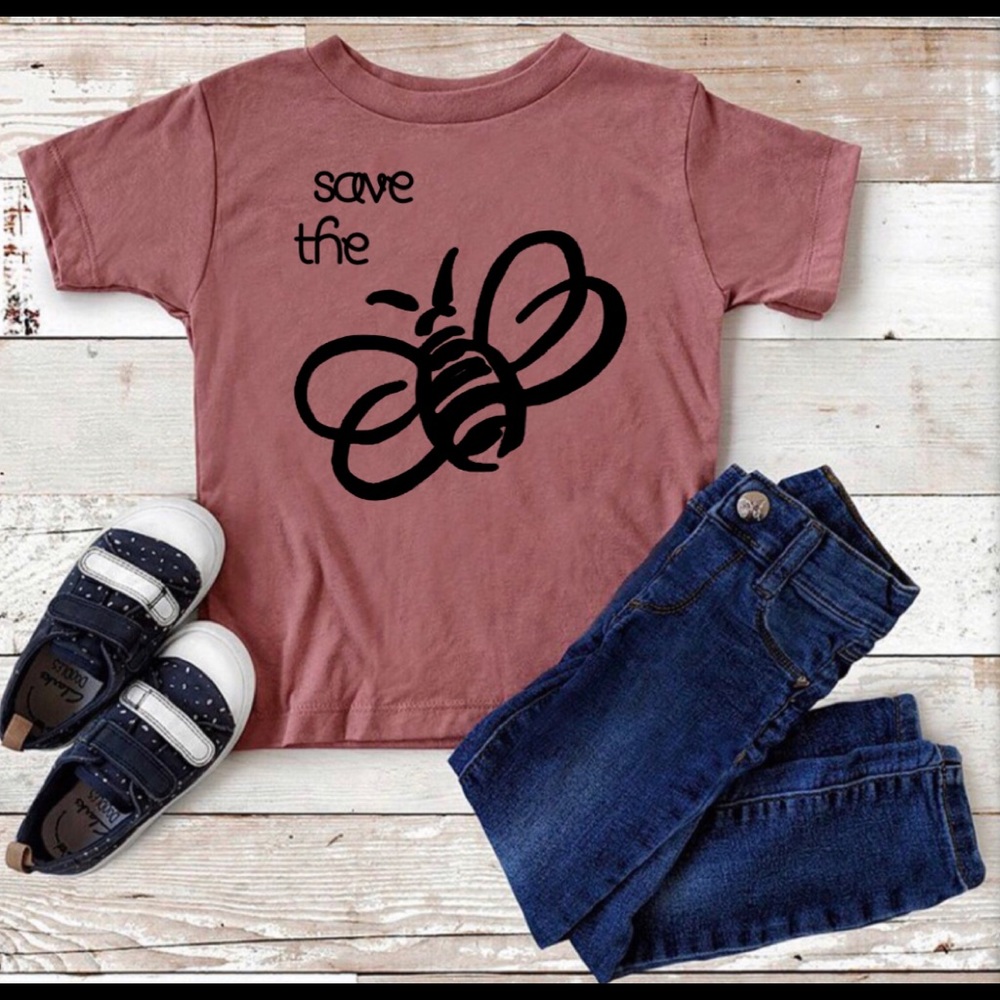 Save the bees, unisex youth T-shirt